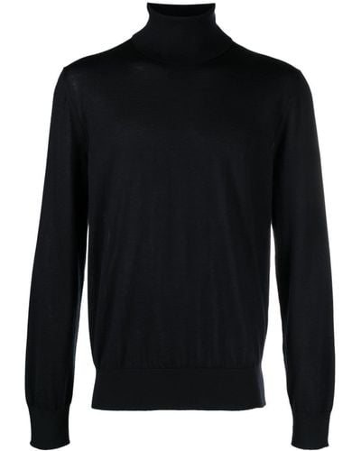 Dolce & Gabbana Roll-neck Cashmere Sweater - Black