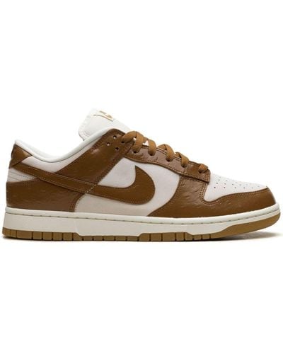 Nike Dunk Low "brown Plaid" Sneakers - Bruin