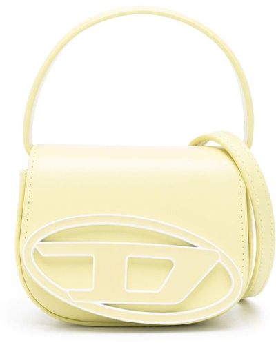 DIESEL Mini 1dr Xs Leather Handbag - Yellow