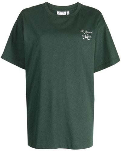 The Upside T-shirt The Club Sam en coton biologique - Vert