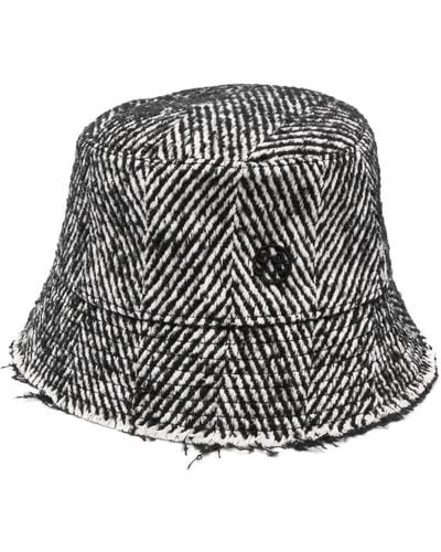 Ruslan Baginskiy Embroidered-logo Bucket Hat - Gray