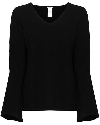 Wolford A-shape Cashmere Top - Black