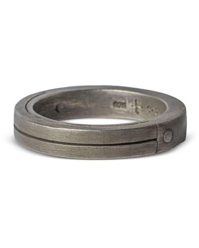 Parts Of 4 Sistema Zilveren Ring - Grijs