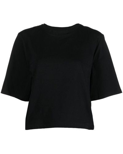 Semicouture Logo-print T-shirt - Black