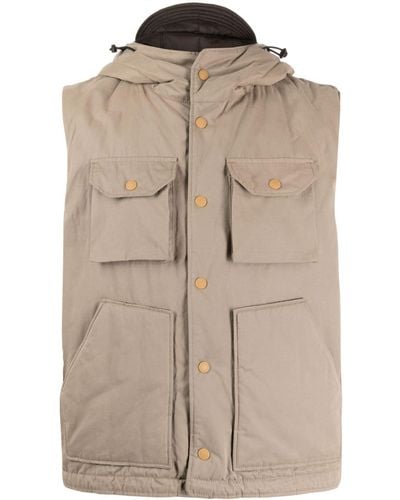 Engineered Garments Field Padded Gilet - Natural
