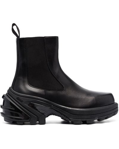 1017 ALYX 9SM Chunky-sole Leather Boots - Black
