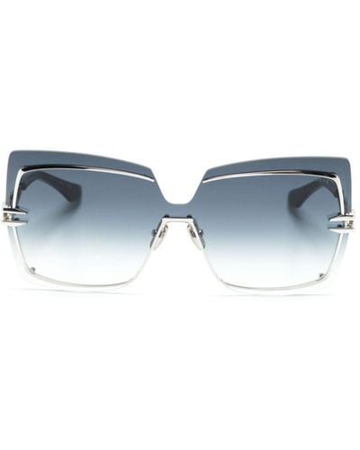 Dita Eyewear Brokyn Square-frame Sunglasses - Blue