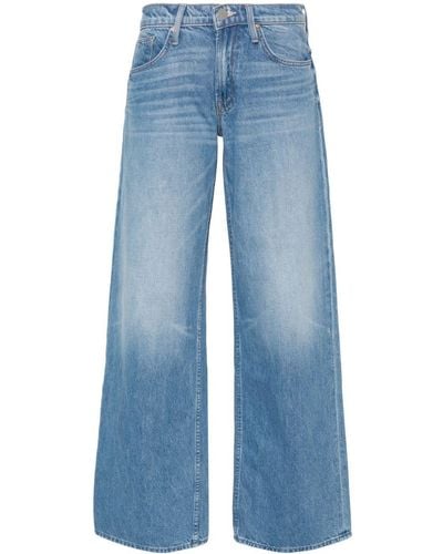 Mother The Down Low Spinner Sneak Jeans - Blau