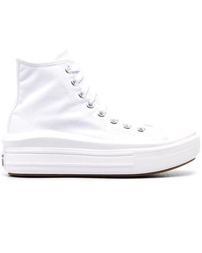 Converse Chuck Taylor All Star Move Trainers - White
