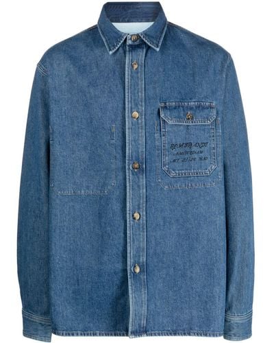 JW Anderson Denim Overhemd - Blauw