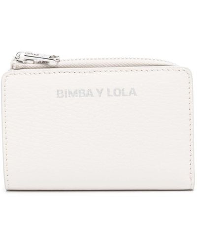 Bimba Y Lola PATENT RECTANGULAR - Wallet - white 