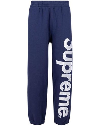 Supreme Pantalon de jogging FW23 - Bleu