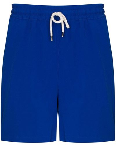 Polo Ralph Lauren Short de bain à logo brodé - Bleu