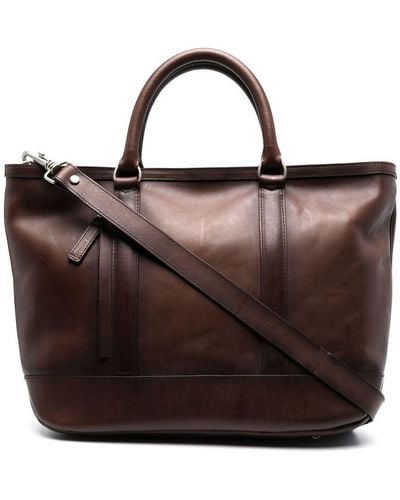 Officine Creative Quentin 008 Tote Bag - Brown