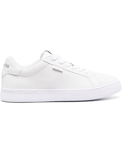 COACH Embossed-logo Low-top Sneakers - White