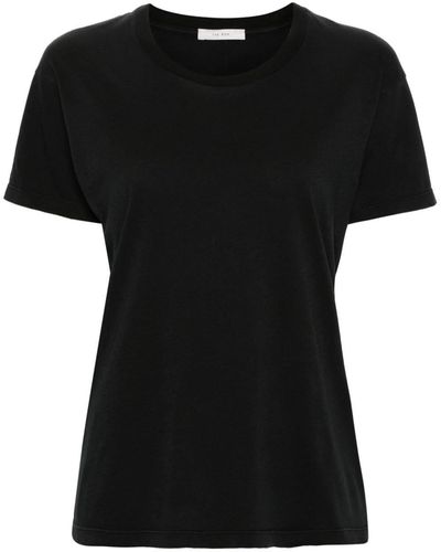 The Row Blaine Cotton T-shirt - Black
