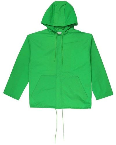 Walter Van Beirendonck Graphic-print Hooded Jacket - Green