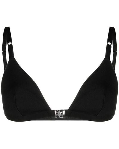 Givenchy Soutien-gorge 4G à bonnets triangle - Noir