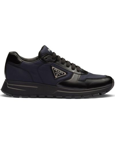 Prada Sneaker Aus Re-nylon - Schwarz