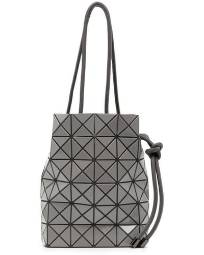 Bao Bao Issey Miyake Geometric Cut-out Crossbody Bag - Grey