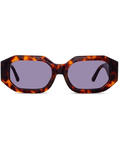 Linda Farrow X The Attico Blake Cat-eye Sunglasses - Women's - Acetate - Red