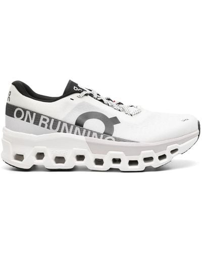 On Shoes Cloudmonster 2 Mesh Sneakers - White