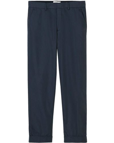 Closed Auckley Mid-rise Straight-leg Trousers - Blue