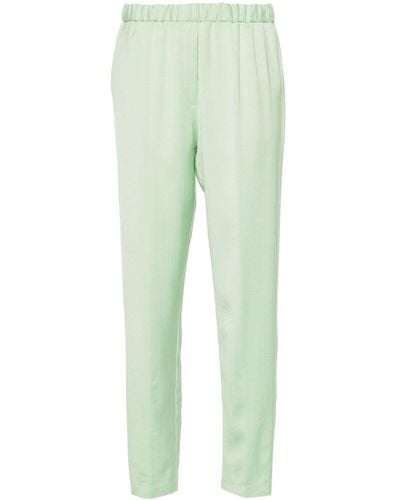 Forte Forte High-waist Tapered Pants - Green