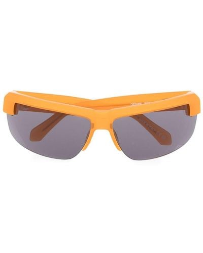 Off-White c/o Virgil Abloh Toledo Rectangle-frame Sunglasses - Orange