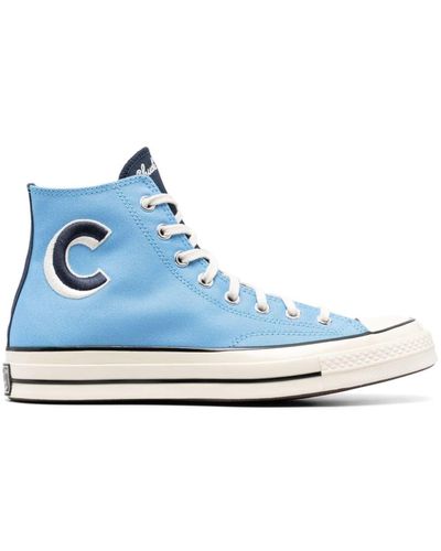 Converse Lace-up High-top Sneakers - Blue