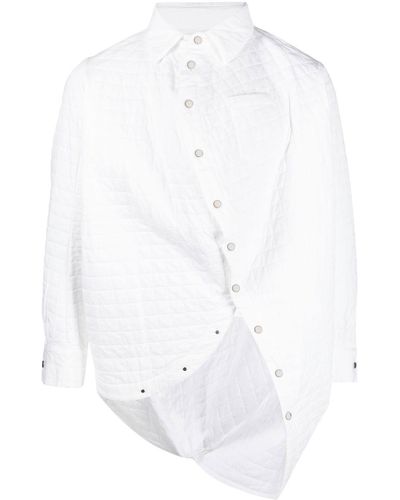 ANREALAGE Aerogel Quilting-ball Jacket - White