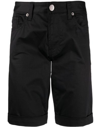 Emporio Armani Getailleerde Shorts - Zwart