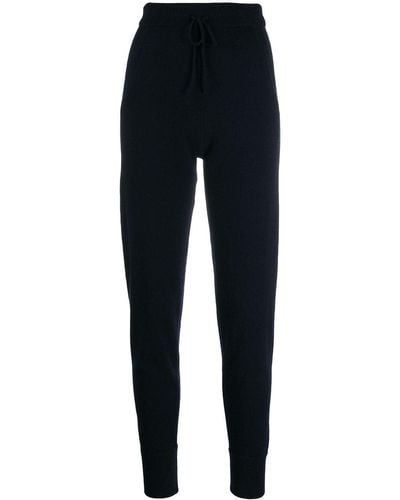 N.Peal Cashmere Lounge Knitted Trousers - Blue