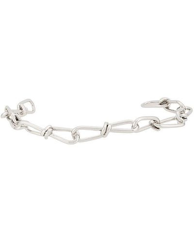 Annelise Michelson Wire choker - Metálico