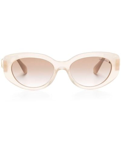 Swarovski SK6002 Sonnenbrille mit Cat-Eye-Gestell - Pink