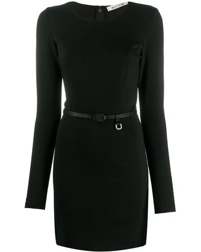 1017 ALYX 9SM Robe courte à taille ceinturée - Noir