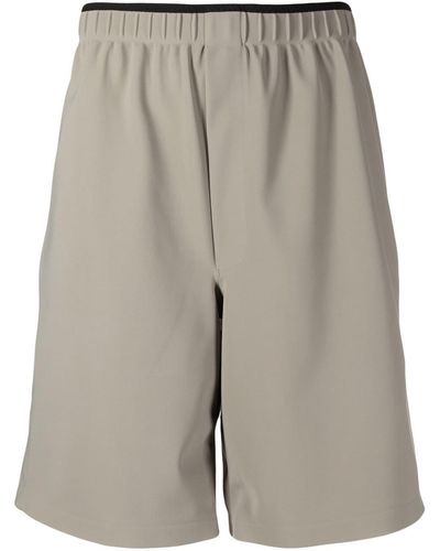 GR10K Shorts mit Kontrastdetails - Grün