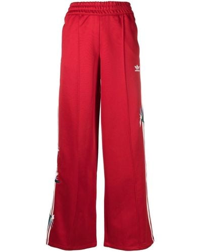 adidas X Thebe Magugu pantalon de jogging - Rouge