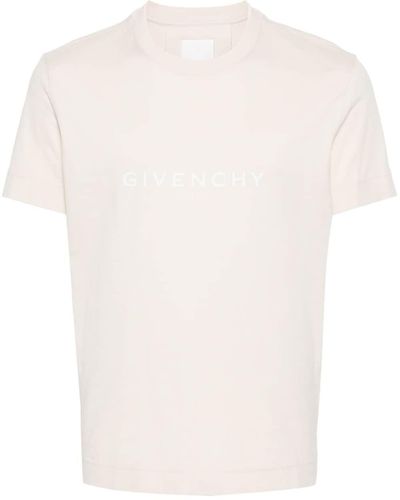 Givenchy Camiseta con logo estampado - Blanco