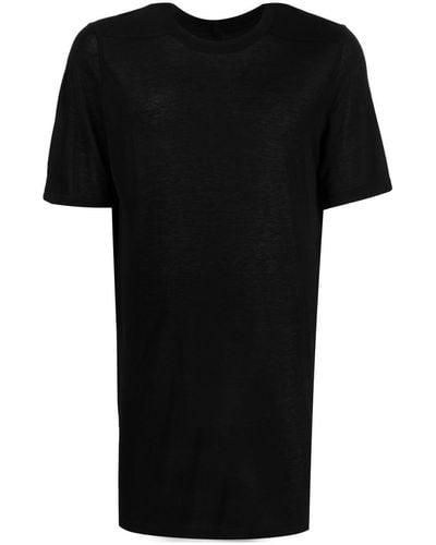 Rick Owens クルーネック Tシャツ - ブラック