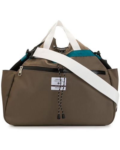 AS2OV Twill Drawstring Shoulder Bag - Multicolour