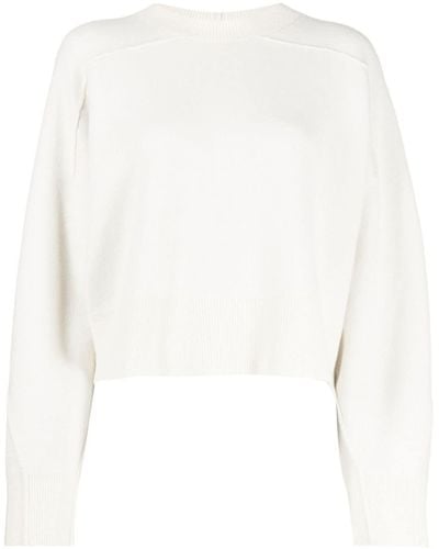 Rag & Bone Jersey con cuello redondo - Blanco