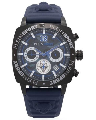 Philipp Plein Reloj Wildcat Chrono de 40mm - Azul