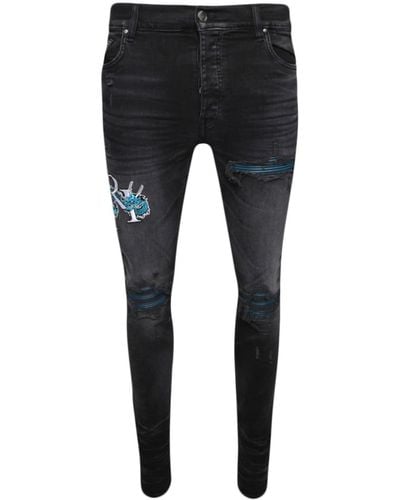 Amiri Jean MX1 à coupe skinny - Noir