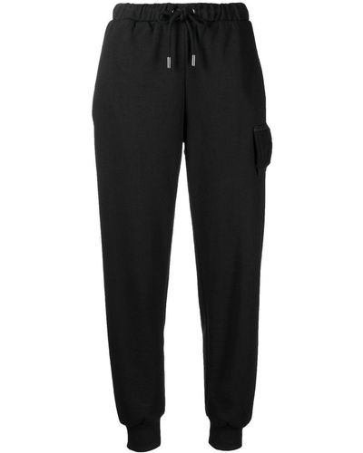 Opening Ceremony Drawstring Track Trousers - Black