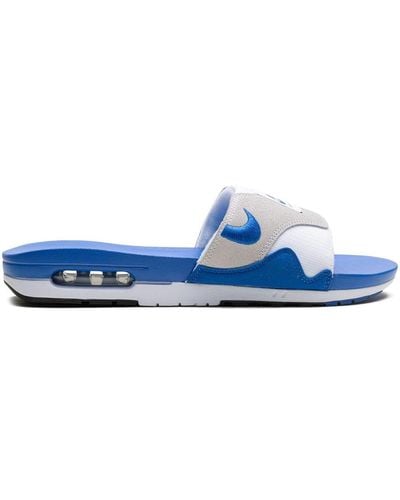 Nike Air Max 1 Slides - Blauw