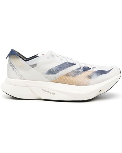 adidas Adizero Adios Pro 3 mesh sneakers - Weiß
