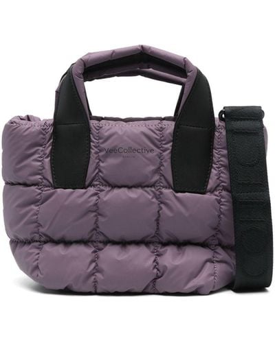 VEE COLLECTIVE Mini Porter Tote Bag - Purple