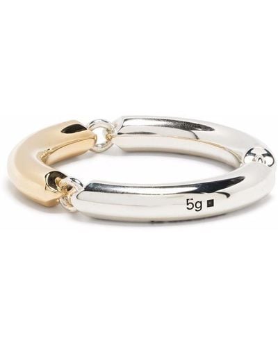 Le Gramme 5g Polished 18kt Gold Link Ring - Metallic
