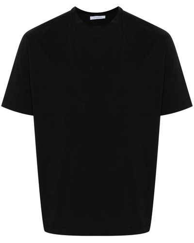 Cruciani T-shirt en jersey à col rond - Noir